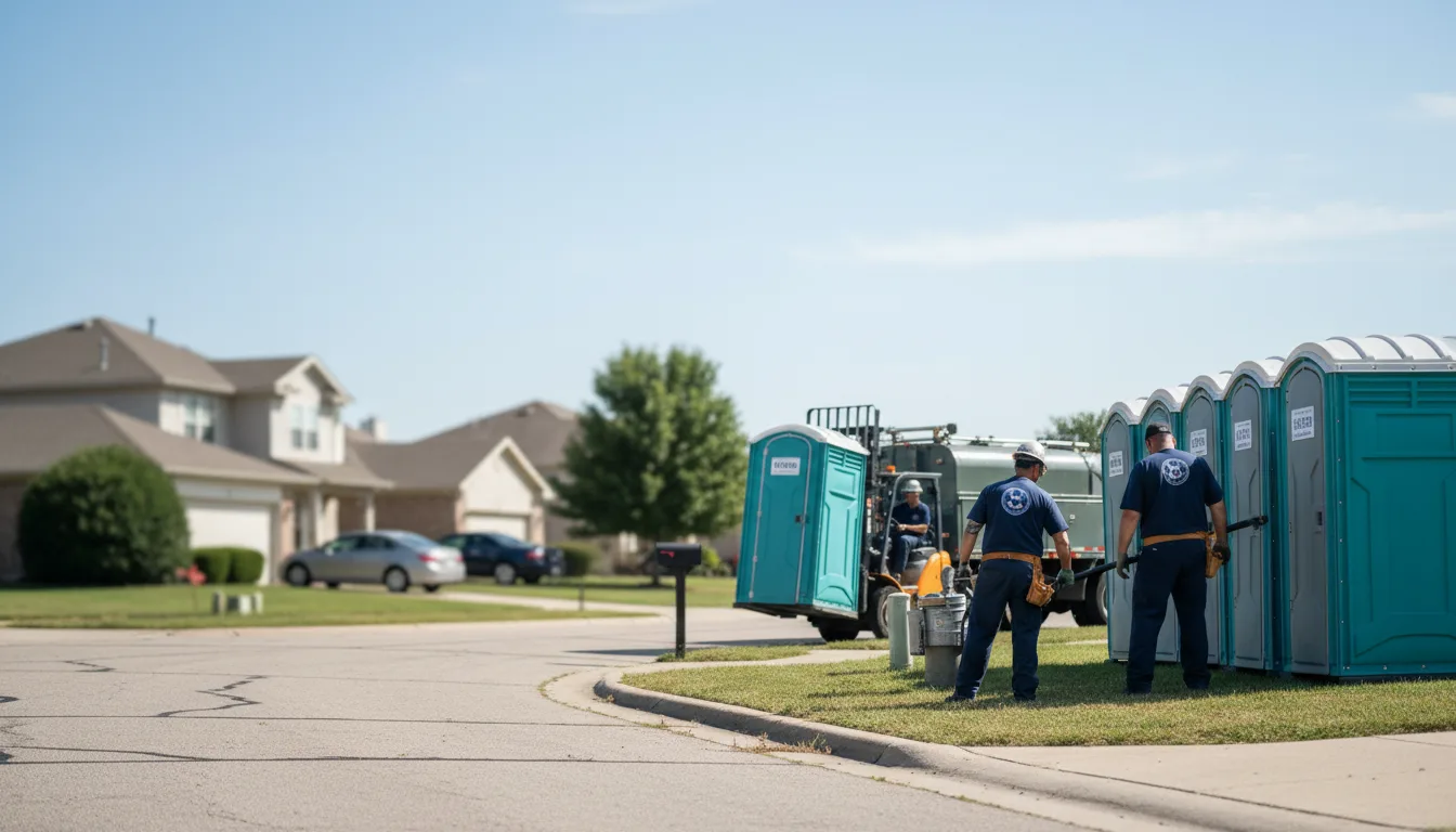 Porta Potty Rental in Bluff City, KS near me